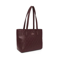 Lavie Bets Emboss Tote Handbag — Deep Pink