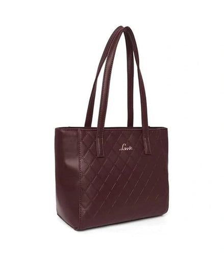 Lavie Bets Emboss Tote Handbag — Deep Pink