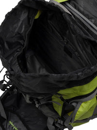 Wildcraft Alpinist 55 L rucksack in Green - top compartment