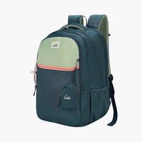 Genie Twist 40L Laptop Backpack With Raincover - Dark Green