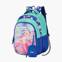 Genie Aqua Dream Small Backpack for Kids - Navy Blue
