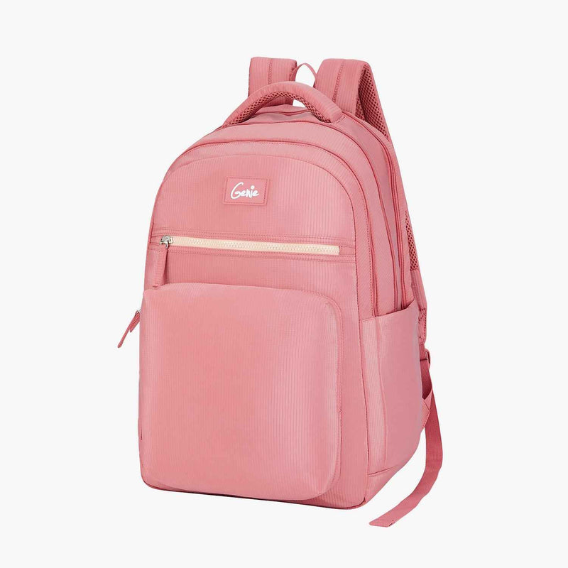 Genie Rue 36L Laptop Backpack With Raincover - Dusky Peach