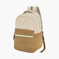 Genie Marshmellow 36L Laptop Backpack With Raincover - Brown