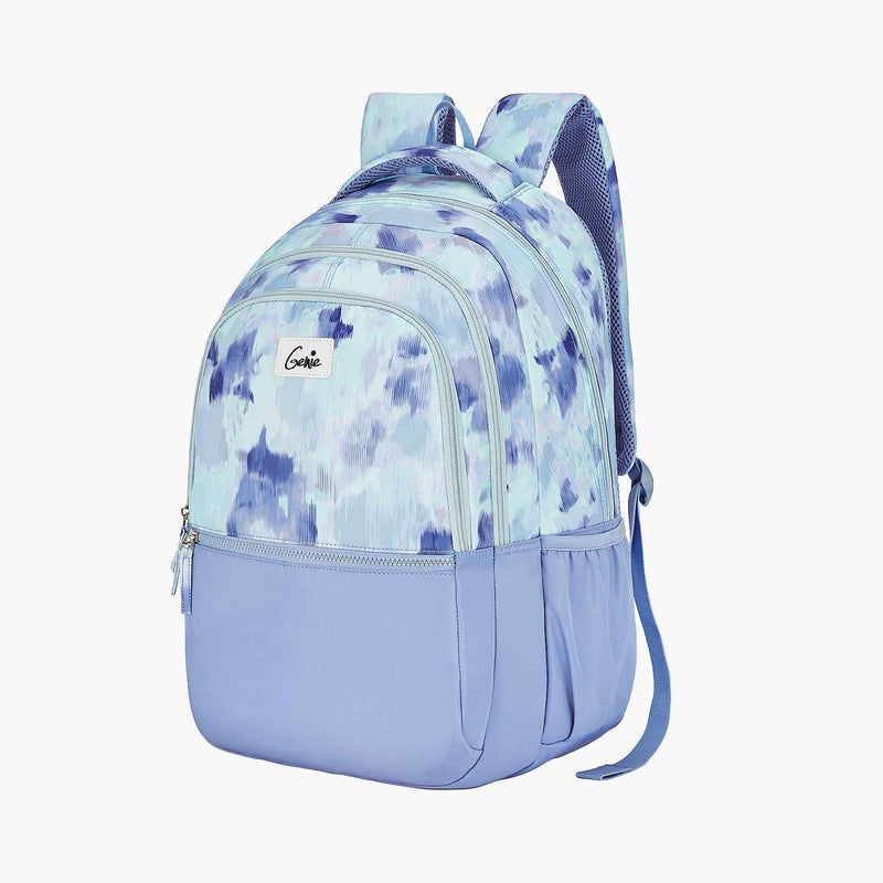 Genie Serena 36L Laptop Backpack With Raincover - Pearl Blue