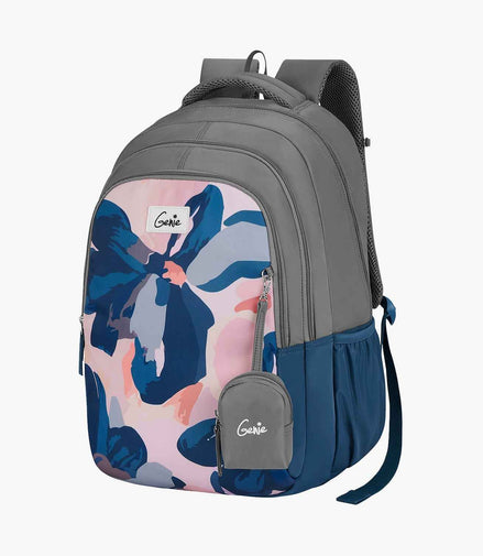 Genie NightFern 36L School Backpack - Blue