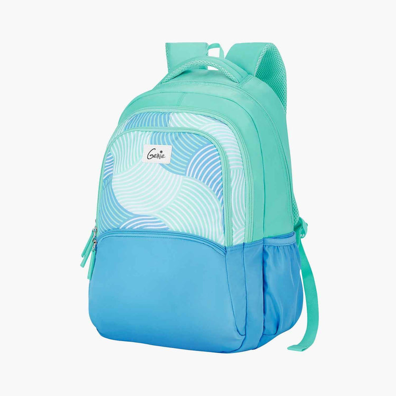 Genie Camoflow 36L Laptop Backpack With Raincover - Blue