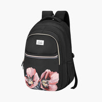 Genie Evepetal 36L Laptop Backpack With Raincover - Black
