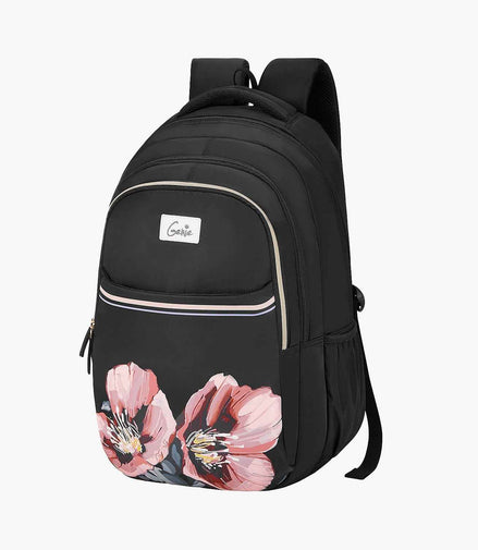 Genie Evepetal 36L Laptop Backpack With Raincover - Black