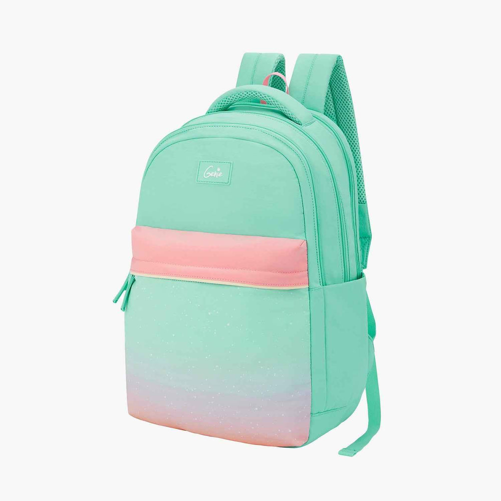 Genie Twinkle Dusk 27L School Backpack - Green