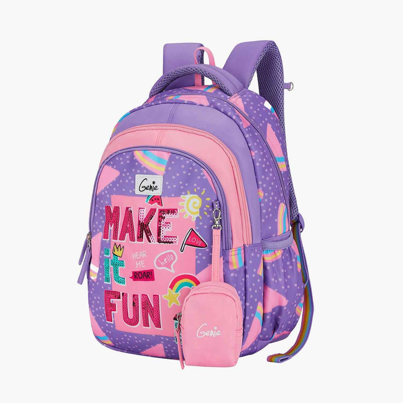 Genie Fun Pop Small Backpack for Kids - Purple
