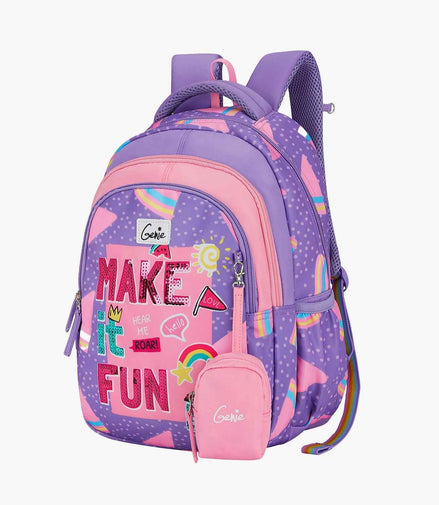 Genie Fun Pop Small Backpack for Kids - Purple