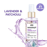 Nykaa Wanderlust Fragrance Body Mist - French Lavender
