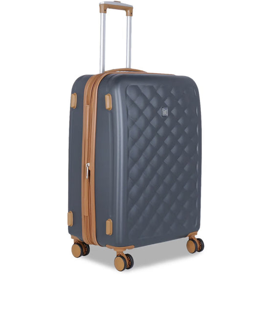 IT Luggage Fashionista Advanta Charcoal Grey Trolley Bag
