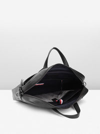 Tommy Hilfiger Black Galveston Laptop Bag - image 5 of 11