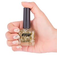 Nykaa Star Studded Glitter Top Coat — back view