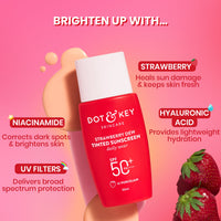 Dot & Key Strawberry + Niacinamide Bright Skin Duo benefits