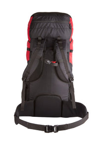 Wildcraft Cliff 60 L rucksack in Red - detail