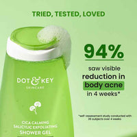 Dot & Key Cica + 1% Salicylic Acid Exfoliating Shower Gel