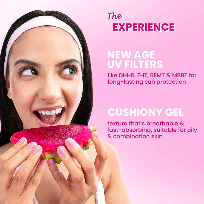 Dot & Key Dragon Fruit Bounce Gel Sunscreen SPF 50+ PA++++, With New-Age UV Filters