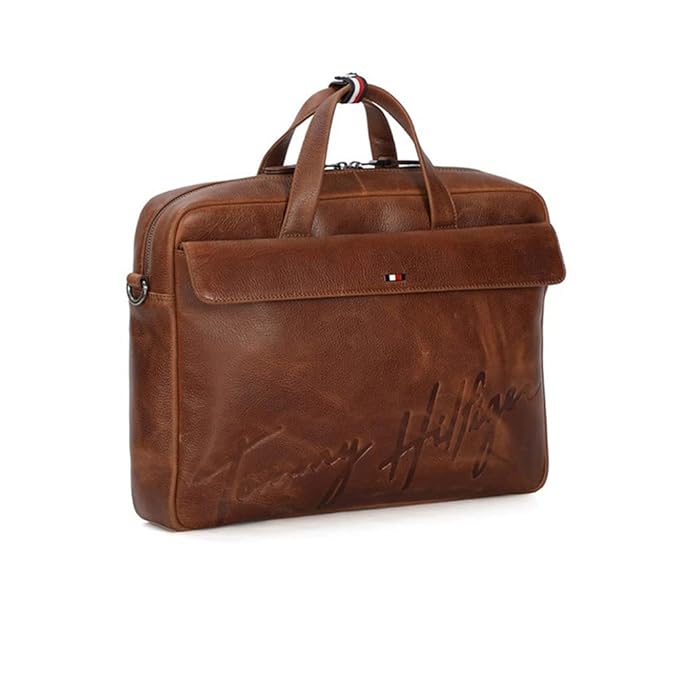 Tommy Hilfiger Ryker Tan Laptop Bag - image 6 of 7