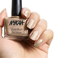 Nykaa Gold Rush Nail Enamel — front view