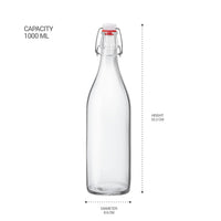 Milton Aqua Delite Glass Bottle — side view