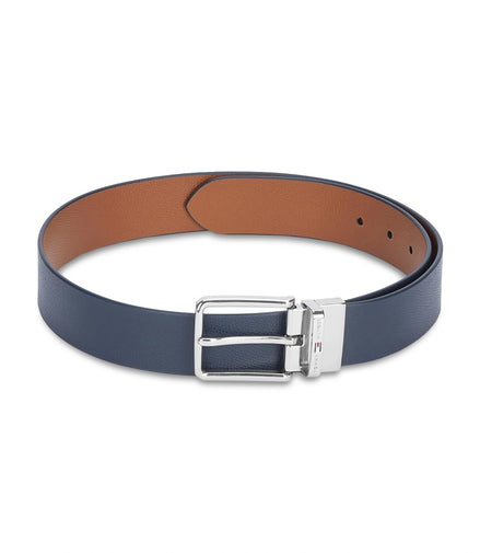 Tommy Hilfiger Doncaster Reversible Belt — Black/Wine