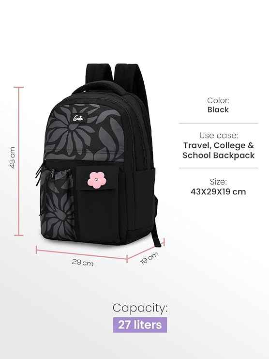 Genie Poetry School Bag - image 3 of 7 - Backpack