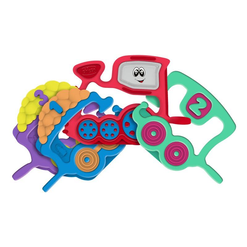 Chicco Baby Rattle Set Pack of 5 Multicolor - Alternate View 1