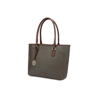 Lavie Luxe Mono Sherry Pro Satchel — Choco