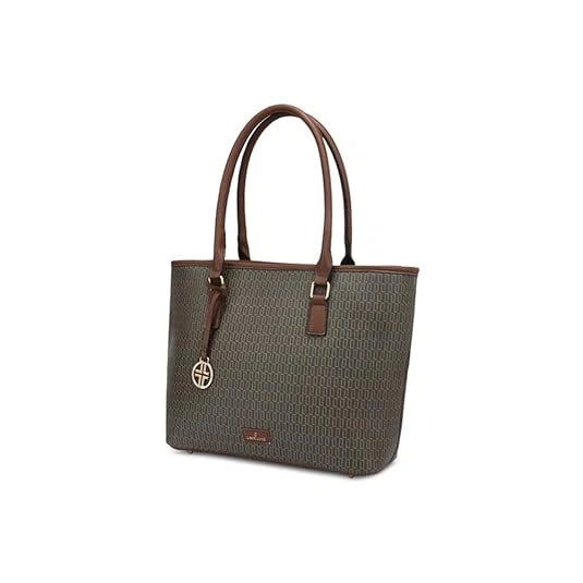 Lavie Luxe Mono Sherry Pro Satchel — Choco