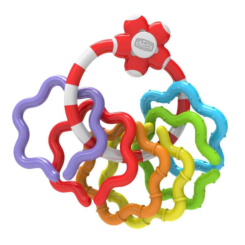 Chicco Baby Rattle Set Pack of 5 - Multicolor