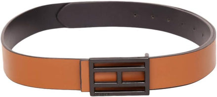 Tommy Hilfiger Welling Reversible Belt Tan Navy - image 1