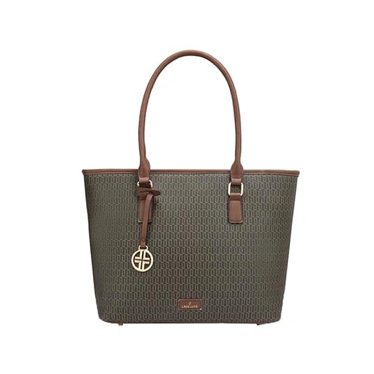 Lavie Luxe Mono Sherry Pro Satchel — Choco