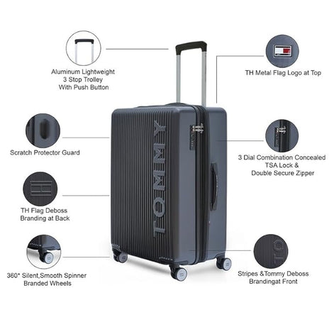 Tommy Hilfiger Empire Plus Trolley Suitcase