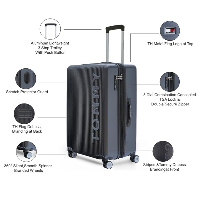 Tommy Hilfiger Empire Plus Trolley Suitcase