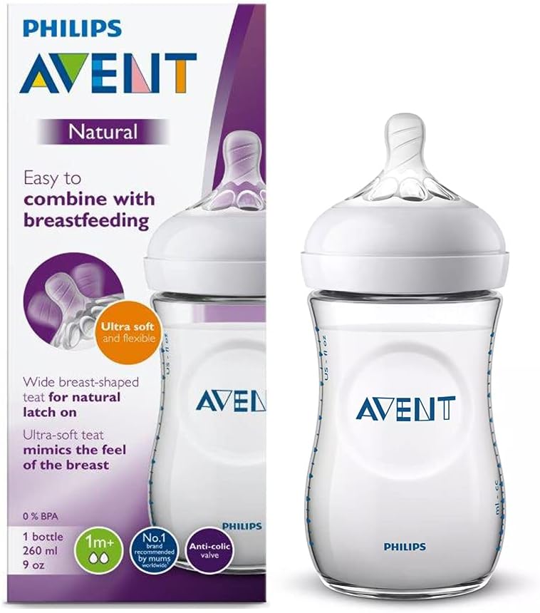 Philips Avent Natural 2.0 Baby Bottle 9oz