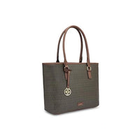 Lavie Luxe Mono Sherry Pro Satchel — Choco