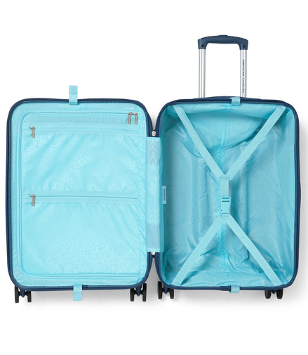 American Tourister Skylette Hardside Spinner Trolley Blue