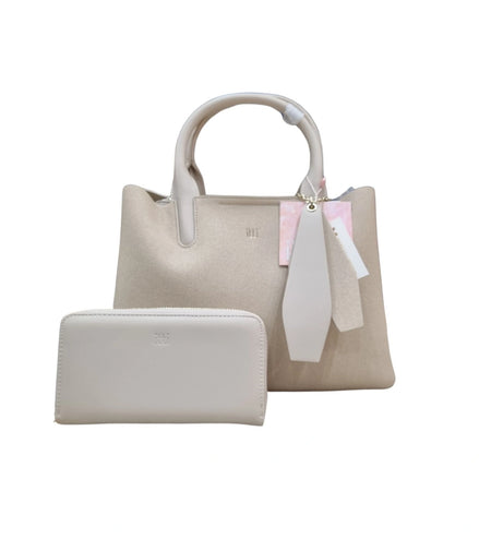 Itti Ladies Canvas Handbag MD — Women's Tan Bag