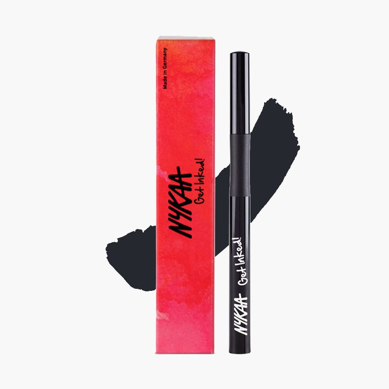 Nykaa Eyes On Me! Intense Liquid Eyeliner - Get Inked (Black)