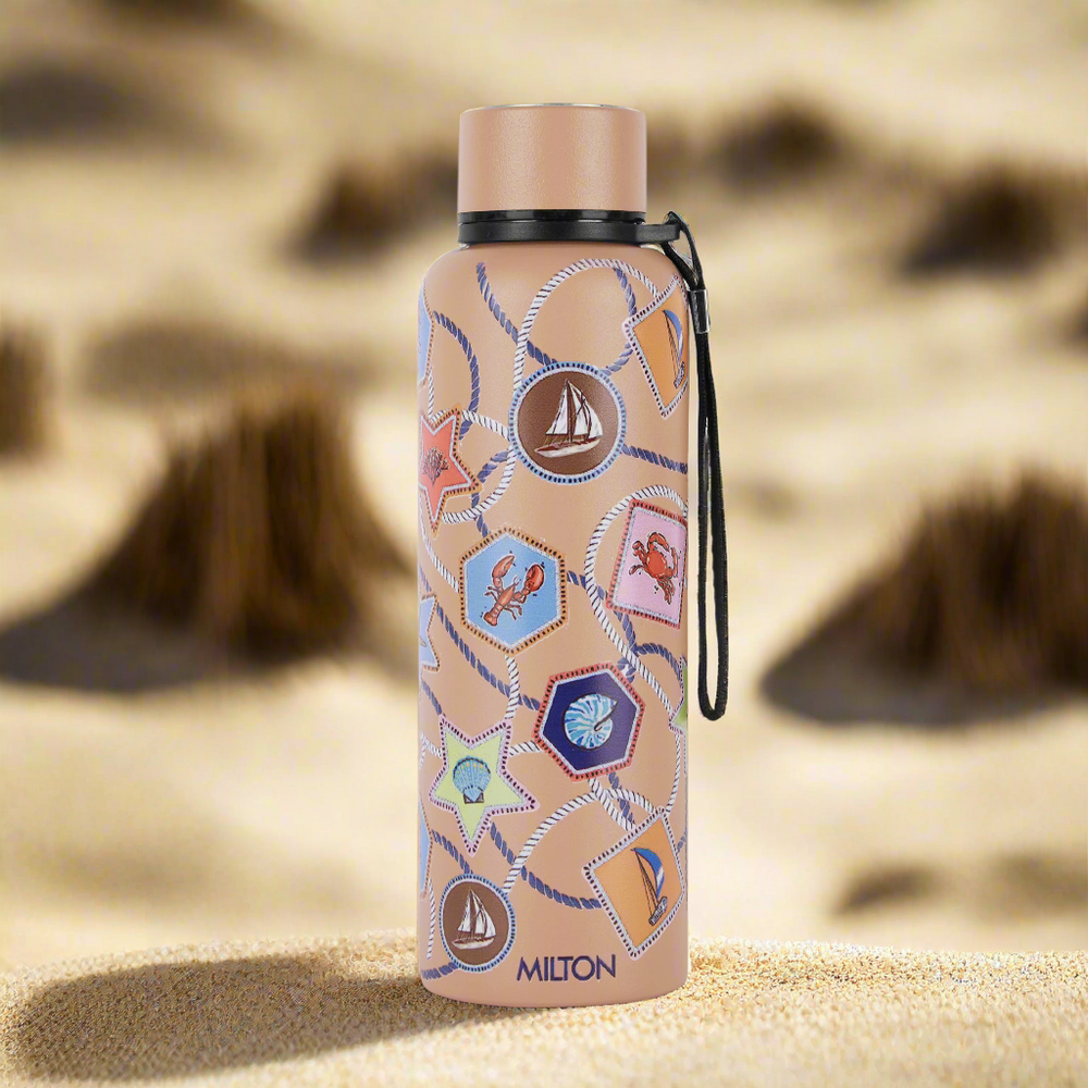 Milton Sea Shore 3D UV Printed Aura Thermosteel Bottle