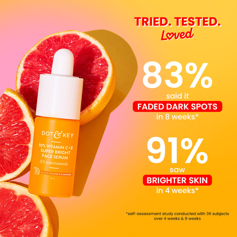 Dot & Key Vitamin C + E Face Serum results