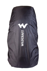 Wildcraft Trailblazer 60 L trekking rucksack in Black - waist belt detail