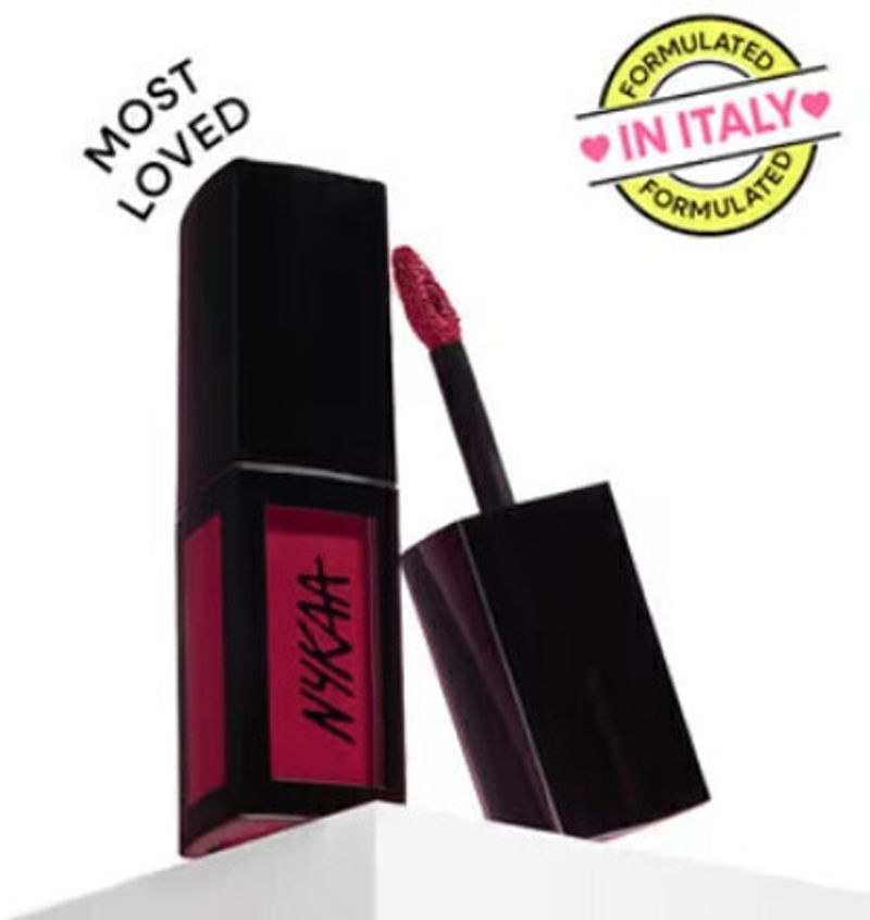 Nykaa Matte to Last! Liquid Lipstick — side view