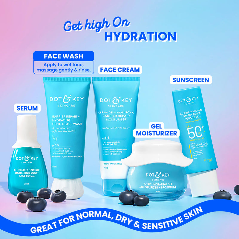Dot & Key Barrier Repair Face Wash for sensitive skin