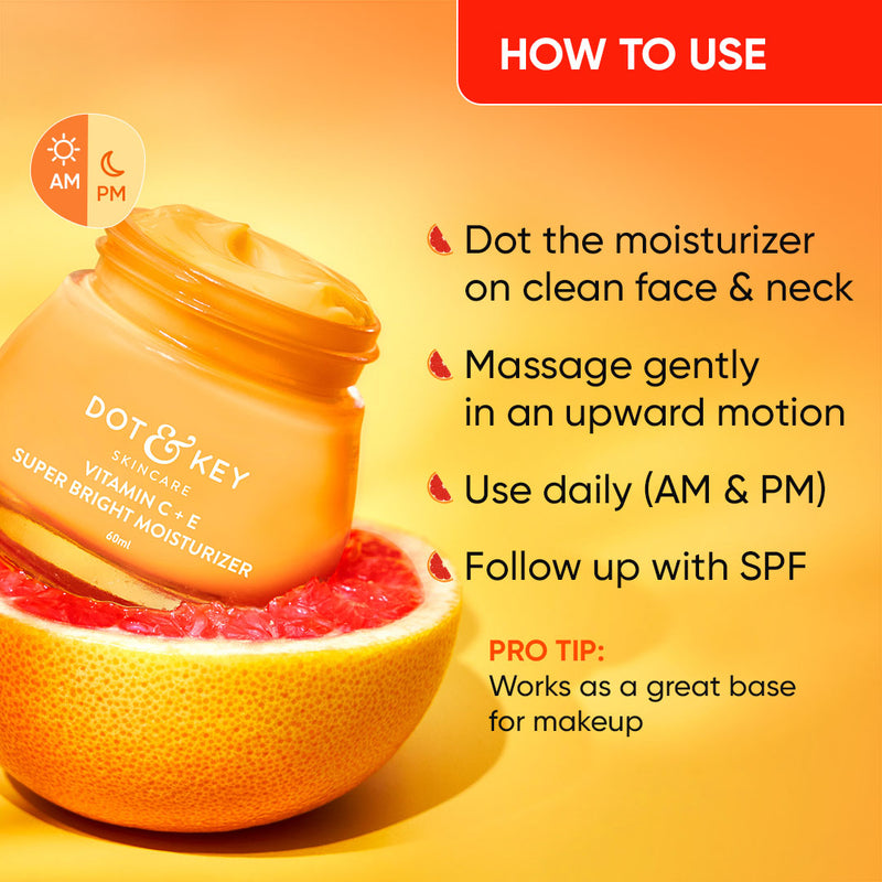Dot & Key Vitamin C + E Moisturizer texture