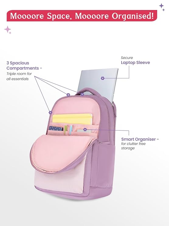 Genie Quillet School Bag - image 4 of 7 - Backpack