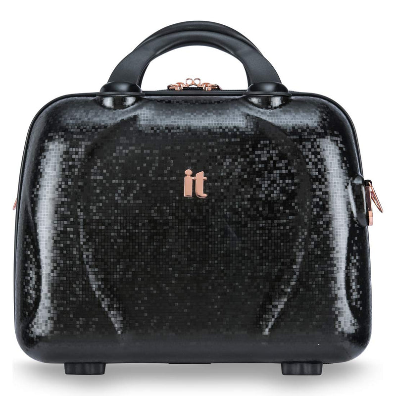IT Luggage Sparkle Black Vanity Case - image 1 of 8 - Vanity Case