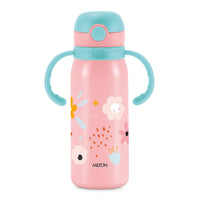 Milton Fountain Stainless Steel Kids Bottle — back view